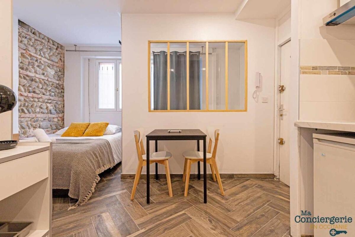 Grand Studio Avec Espace De Travail Тулуза Екстериор снимка