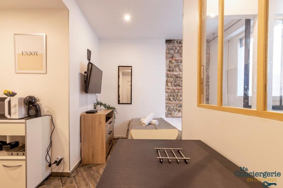 Grand Studio Avec Espace De Travail Тулуза Екстериор снимка